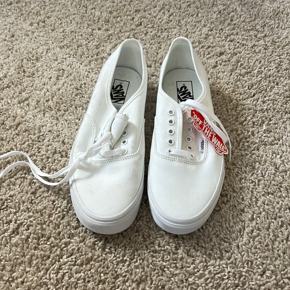 New vans! White!